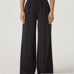 Vuori villa wide leg pant for Elegant Black Women's Wide-Leg Pants